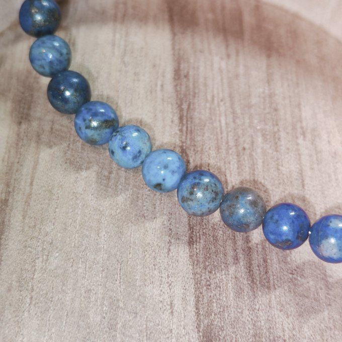 Bracelet lapis lazuli - 6 mm