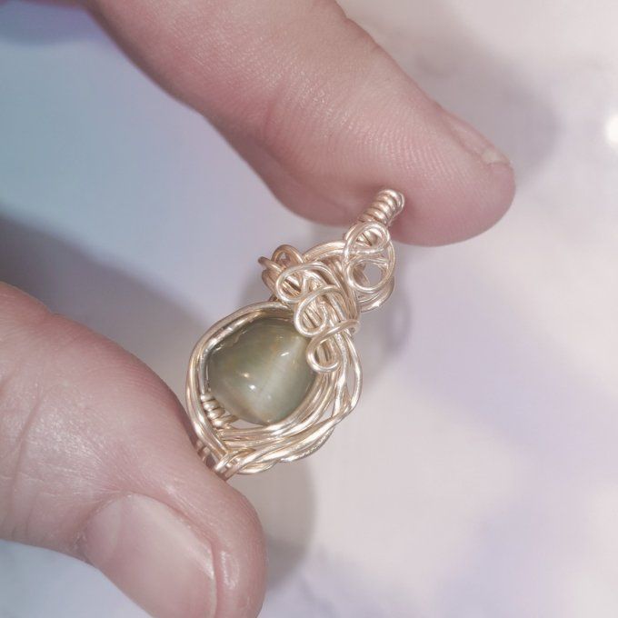 Scapolite jaune -chrysoberyl