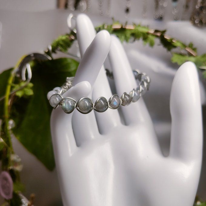 Labradorite 6mm Bracelet 