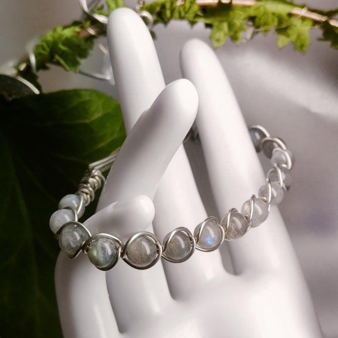 Labradorite 6mm Bracelet 