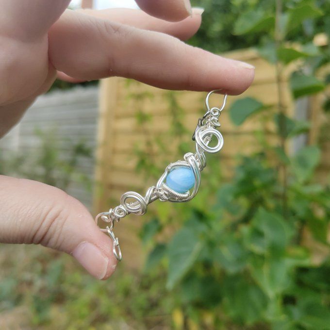 Charms changeant Larimar 