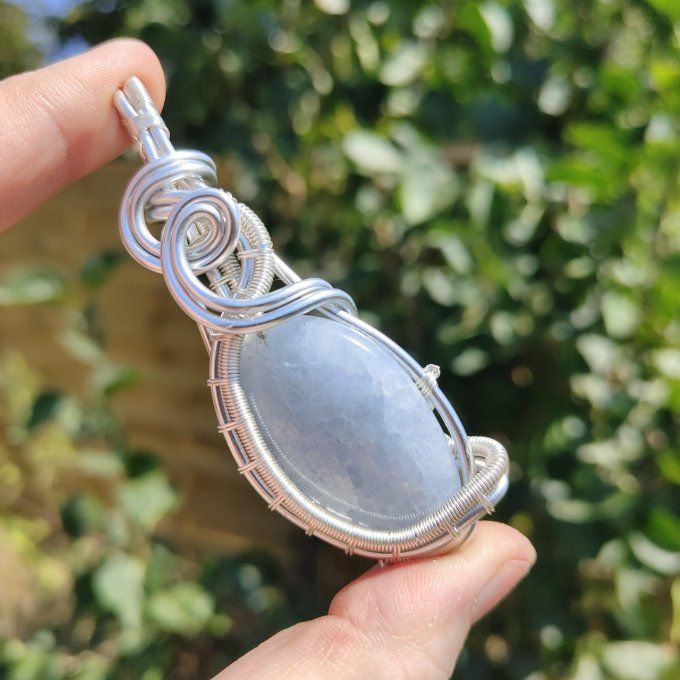 Amulette Celestite 