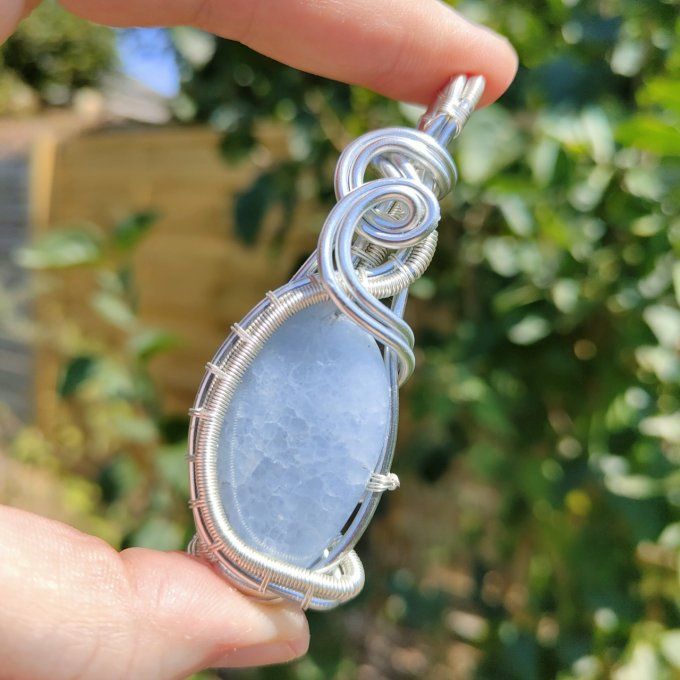 Amulette Celestite 