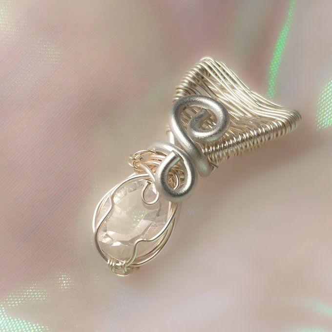 Amulette cristal de roche 