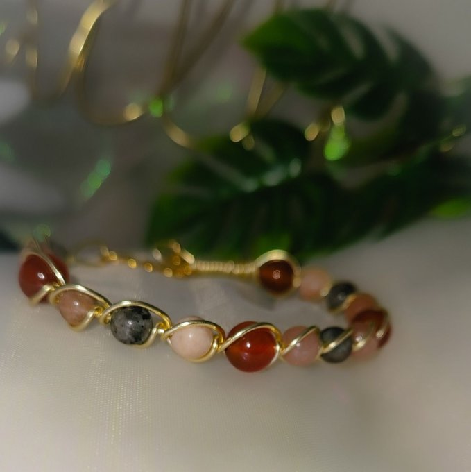 Bracelet Bloom: bonheur et confiance  -