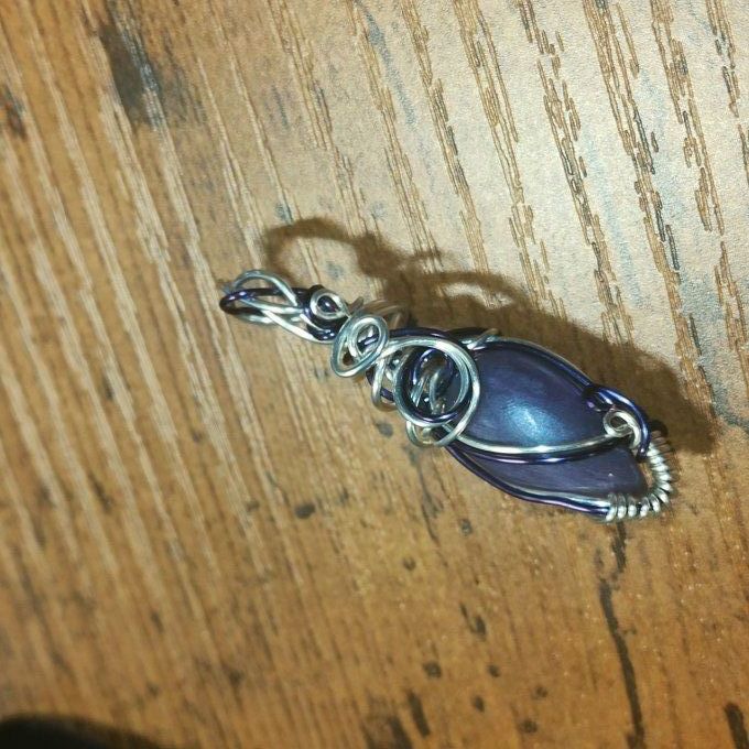 Amulette Charoite 