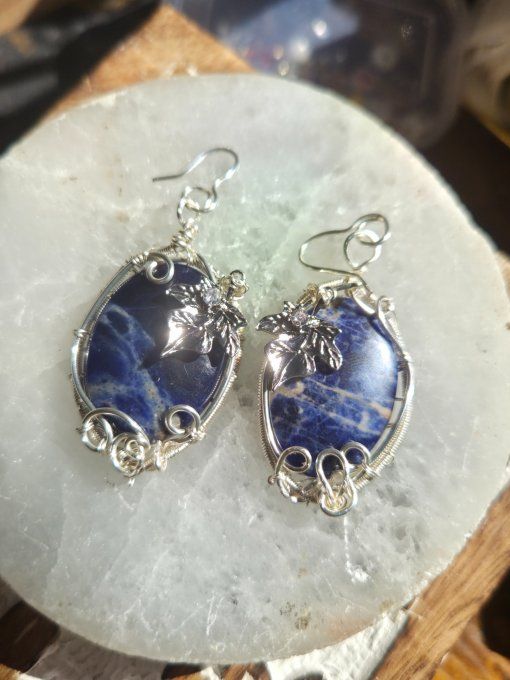 Promotion Août :bijoux , pierre naturelle Bleu Promotion Août :bijoux , pierre naturelle Bleu